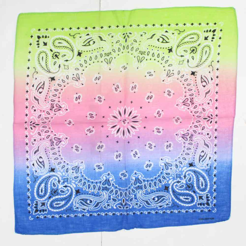 Zac's Alter Ego - Retro Vintage Paisley Bandana - Multicolore